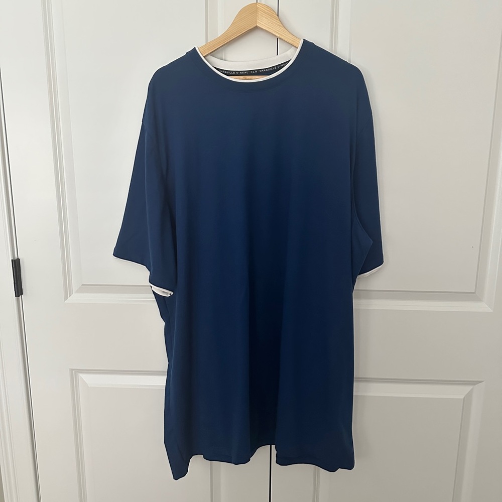 Men's Navy Blue Big&Tall T-Shirt - 3XLT